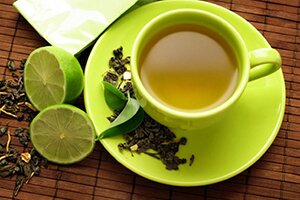 Зеленый чай для похудения. Фото.